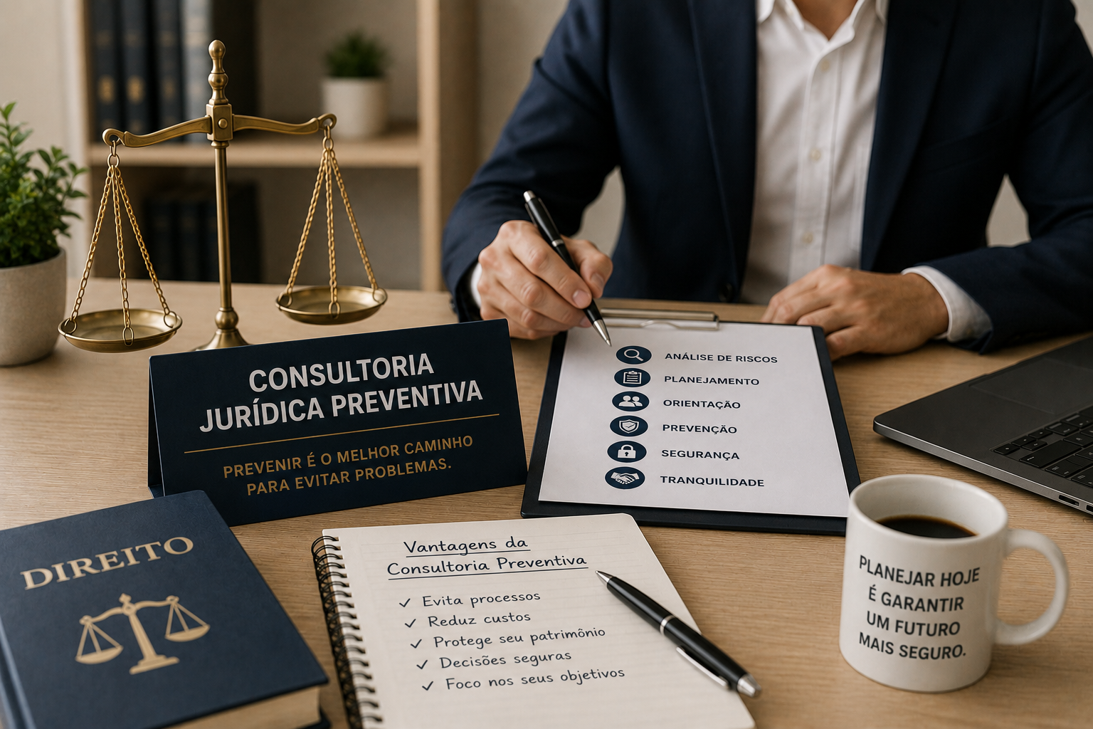 Quando vale a pena contratar uma consultoria jurídica preventiva?